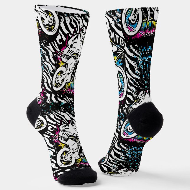 Chaussette Chaussettes VTT - MTB - Chaussettes VTT (Angulaire)
