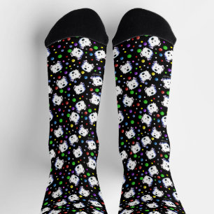 Chaussette Chaussettes Westie KiniArt Confetti