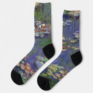 Chaussette Chefs-d'œuvre de peinture de Nymphéas de Monet