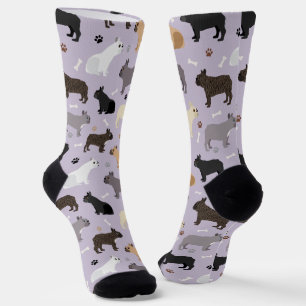 Chaussette Chiens de taureau français et chaussettes à pattes