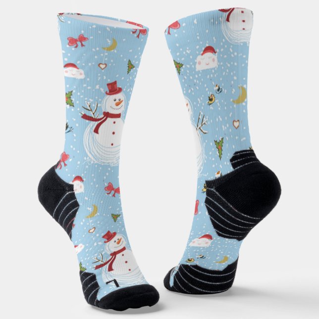 Chaussette Christmas Elements Snowman (Angulaire)