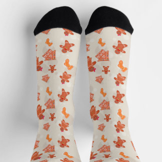 Chaussette Christmas Gingerbread Cookies Pattern