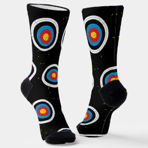 Chaussette Cibles et flèches de tir à l'arc