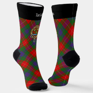 Chaussette Cimier Clan Fraser sur les Chaussettes Tartan