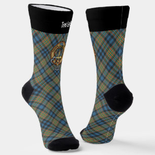 Chaussette Cimier du clan MacLellan sur tartan ancien