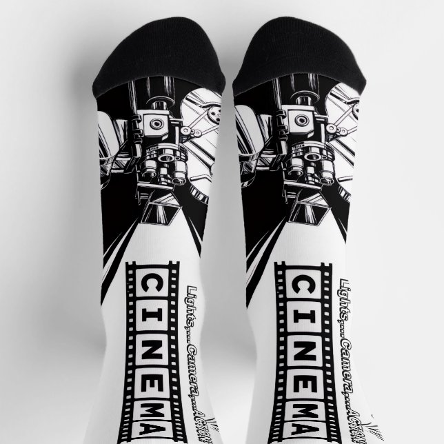 Chaussette Cinématographique ! Chaussettes (Haut)
