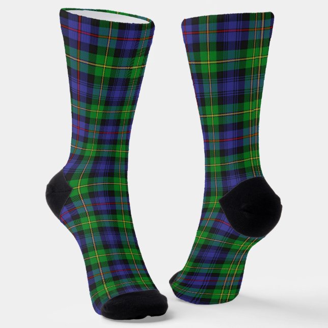 Chaussette Clan Baillie Tartan (Angulaire)