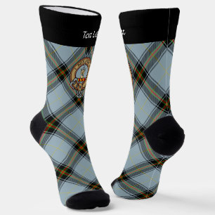 Chaussette Clan Bell Crest sur Tartan