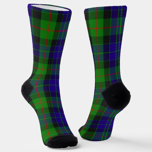 Chaussette Clan Gunn Tartan (Angulaire)