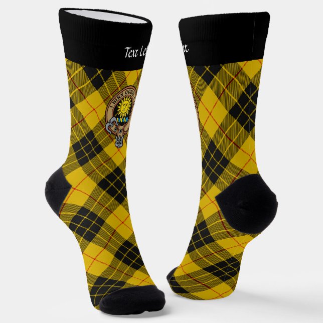Chaussette Clan MacLeod de Lewis Crest sur les Chaussettes Ta (Angulaire)