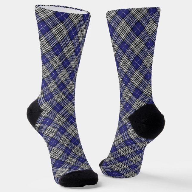 Chaussette Clan Napier Tartan (Angulaire)