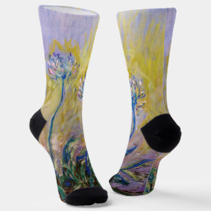 Chaussette Claude Monet - Agapanthus
