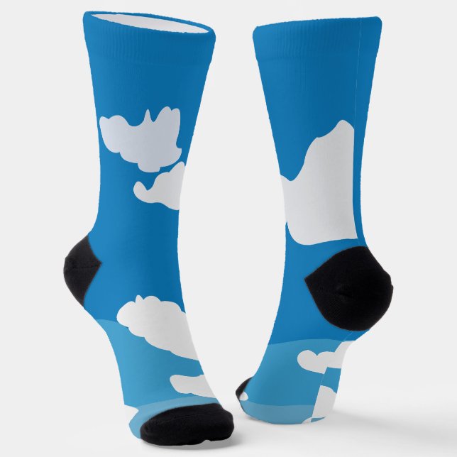 Chaussette Cloud Blue Sky (Angulaire)