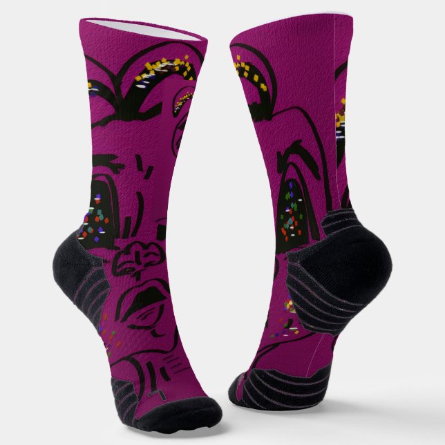 Chaussette Clueless Bunny Crew Socks (Angulaire)