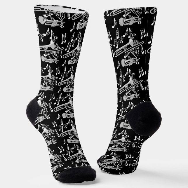 Chaussette Cobwebs musicaux (Angulaire)