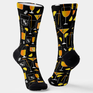 Chaussette Cocktails et boissons de bar mixologiste