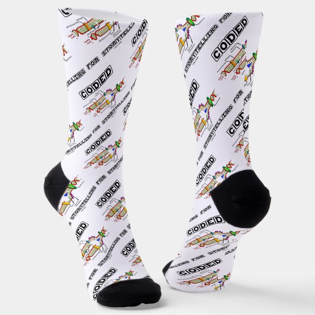 Chaussette Code Pour La Réplication De L'ADN De Raconte (Angulaire)