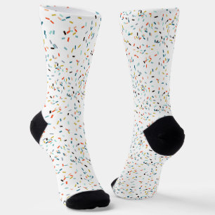 Chaussette Coloré Confetti Motif Automne