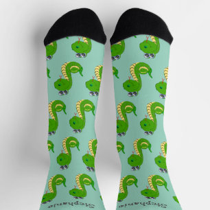 Chaussette Conception de chaussettes serpent