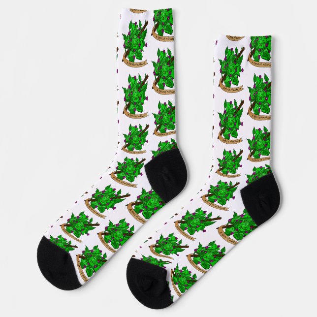 Chaussette Conception de dés Druid (Gauche)