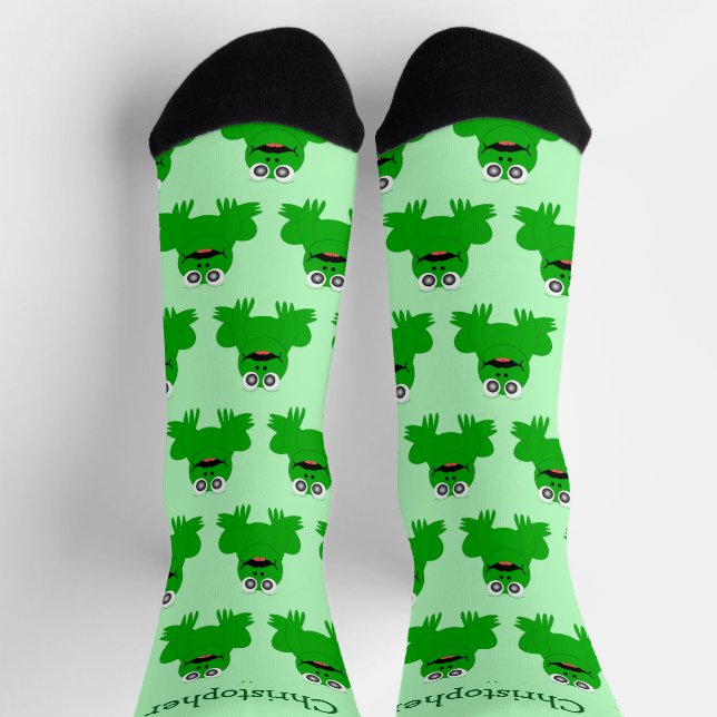 Chaussette Conception de grenouille (Haut)