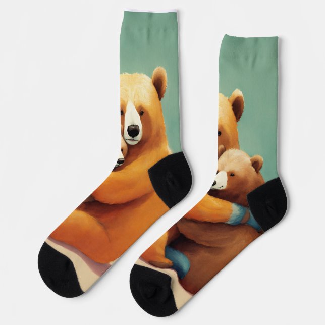 Chaussette Conception de l'ours (Gauche)