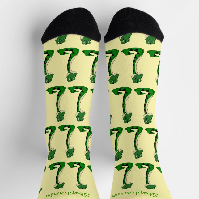 Chaussette Conception des serpents de chaussettes (Haut)