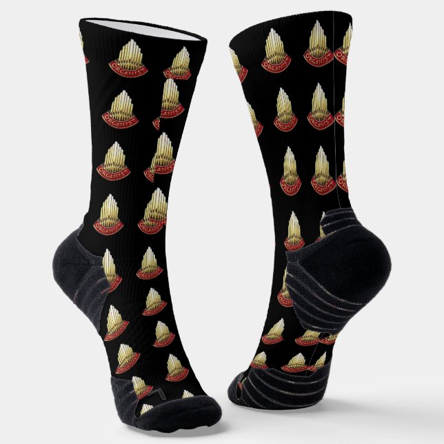 Chaussette Concert d'organisme de tuyaux (Angulaire)
