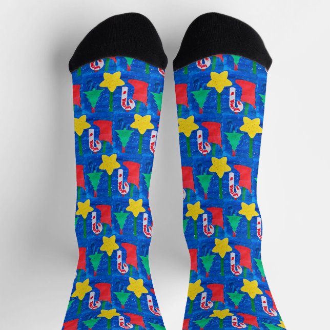Chaussette Concevez vos propres chaussettes personnalisées av (Haut)