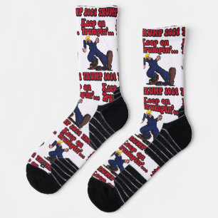 Chaussette Continuez sur Trumpin !
