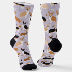 Chaussette Corgi Chien Paws et Bones Chaussettes