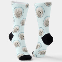 Coton de Tulear Peinture mignonne Original Animal
