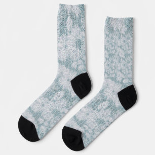 Chaussette Cottage de Comté Velvety Blue Daisy