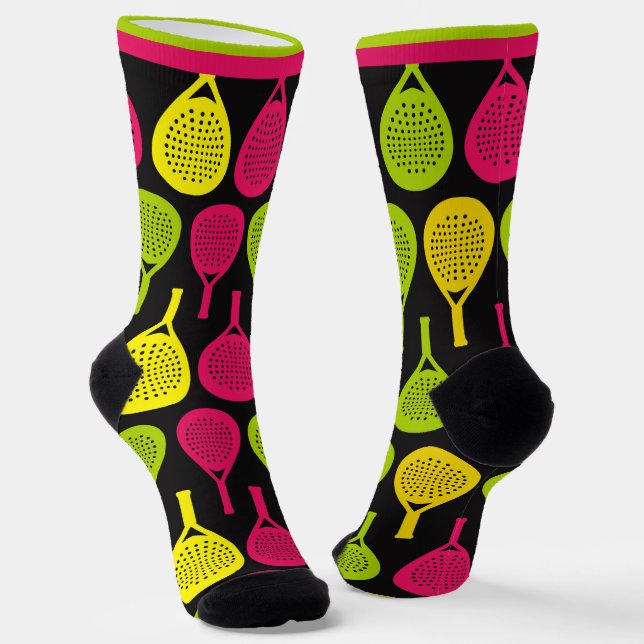 Chaussette Coureurs du Rallye 🎾 Padel Neon (Angulaire)