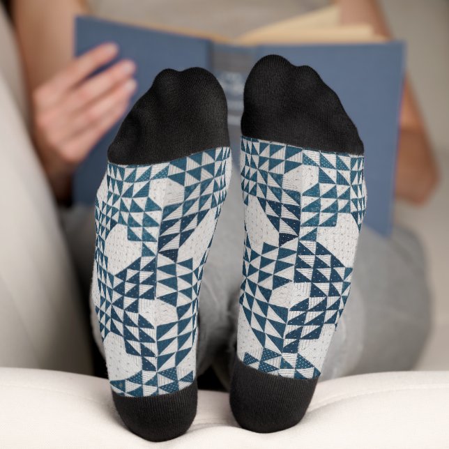 Chaussette courtepointe Ocean Waves (Fond)