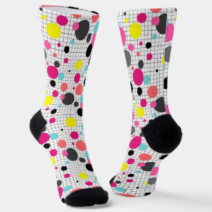 Chaussette Cravate pois Memphis