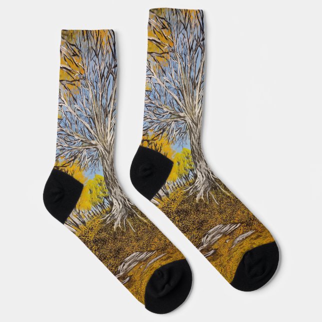 Chaussette Crazy Art Tennissocken (Droite)