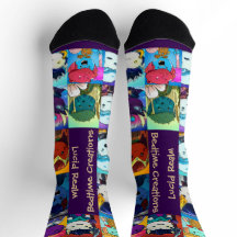 Créations de l'heure du coucher Chaussettes de l'é