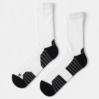 Chaussette Créez votre propre blanc personnalisé 