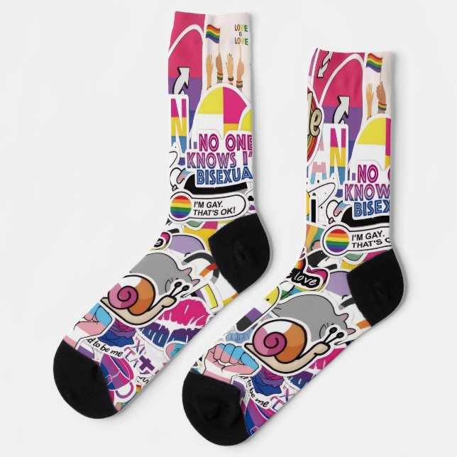 Chaussette Crew socks (Gauche)