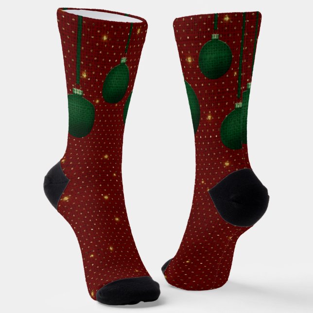 Chaussette Crew Socks-Festive Christmas Socks (Angulaire)