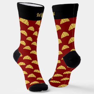 Chaussette Croissant Chaussettes Motifs