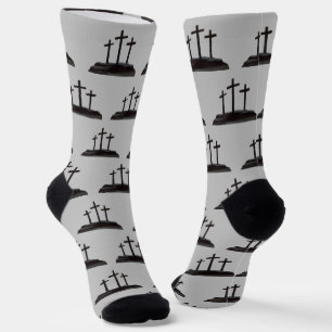 Chaussette Croix
