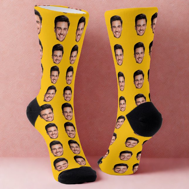 Chaussette Custom Photo Face Socks (Créateur téléchargé)