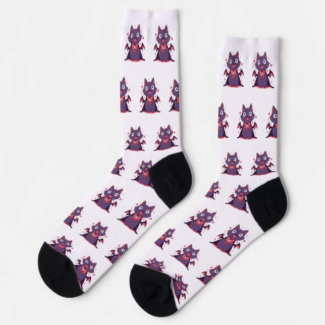 Chaussette Cute vampire (Gauche)