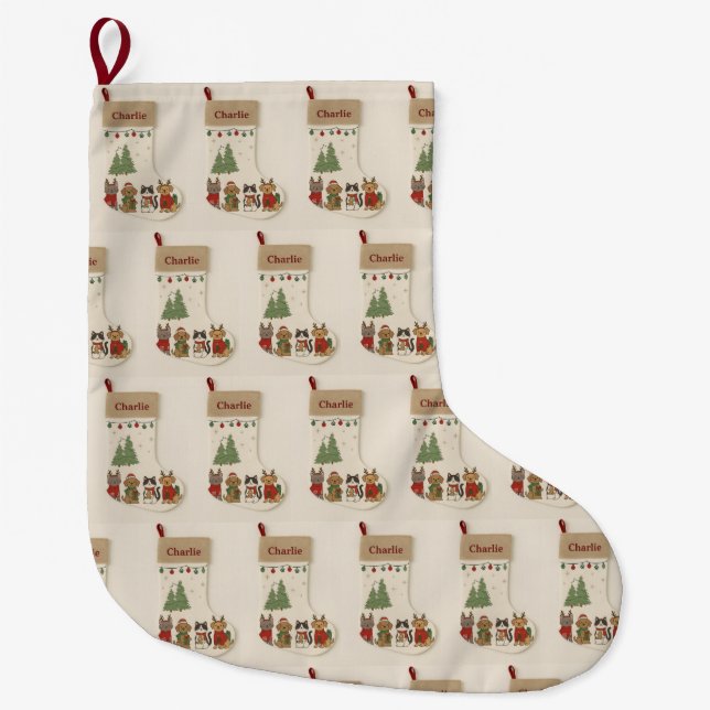 Chaussette de Noël (Devant)