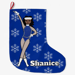 Chaussette de Noël Blue Dancer #1 