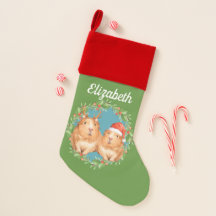 Chiens de Noël Père Noël Reindeer Personnalisé