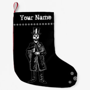 Chaussette de Noël du marié squelette (personnalis