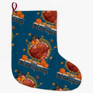 Chaussette de Thanksgiving joyeux